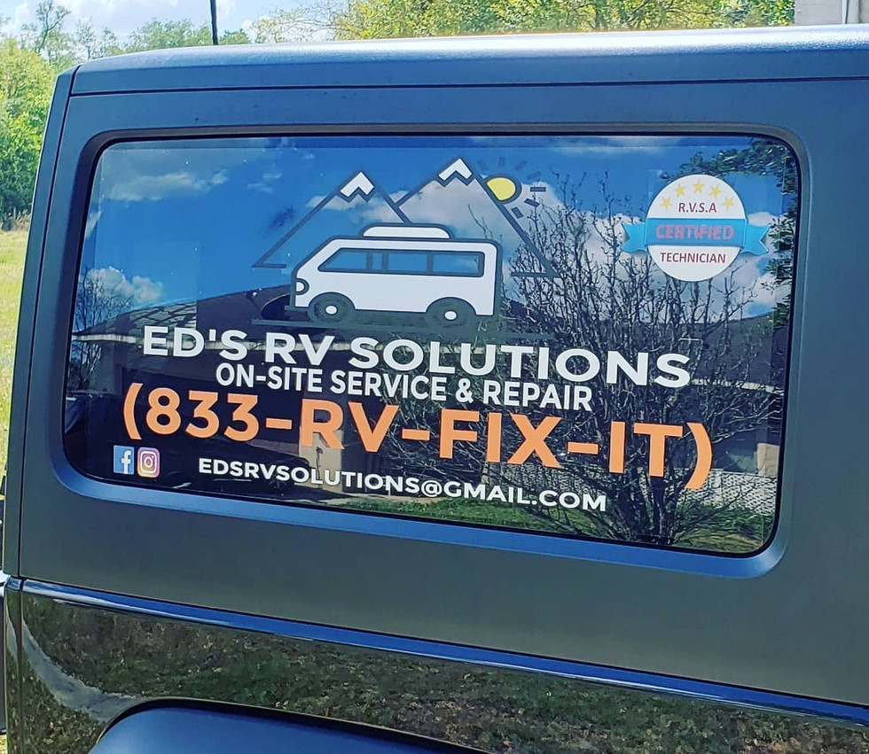 Ed's RV Solutions LLC Onsite Service and Repairs