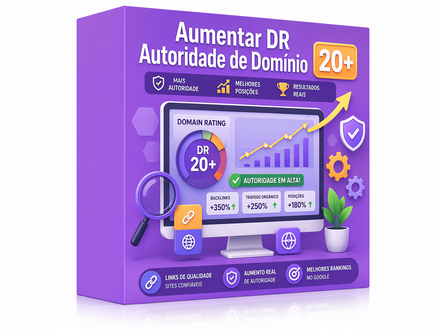 aumentar autoridade de domínio DR Ahrefs