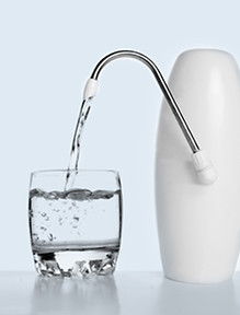 Configuração do purificador de água