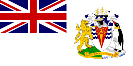 The British Antarctica Flag