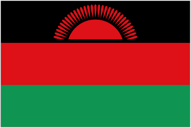 The Malawi flag