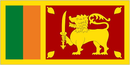 The Sri Lanka flag