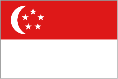 The Singapore flag