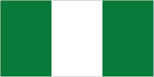The Nigeria flag