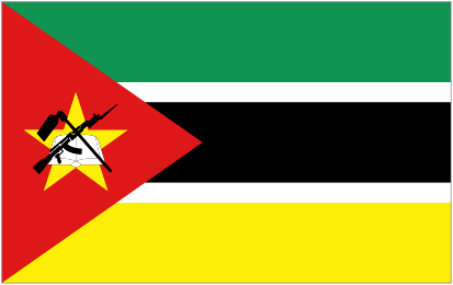 The Mozambique flag