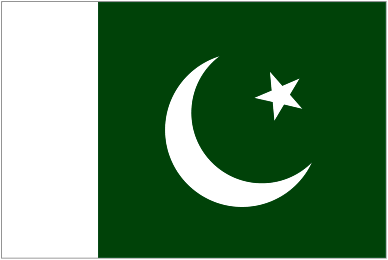 The Pakistan flag