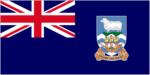The Falkland Island's flag