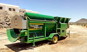 Tromel afino compost