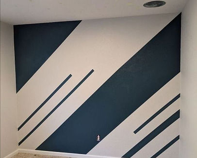 Luxury wall detailing with smooth, matte-finish paint for an elegant interior.