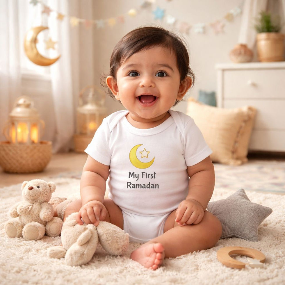 My First Ramadan baby onesie from Peace Greet