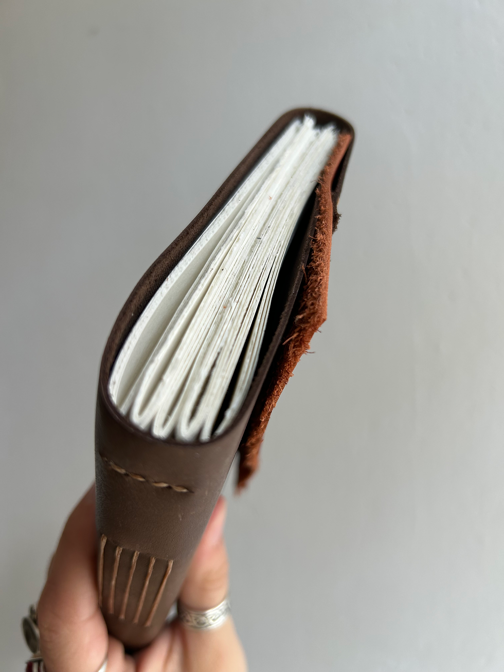 Thumbnail: Snap Layered Leather Journal