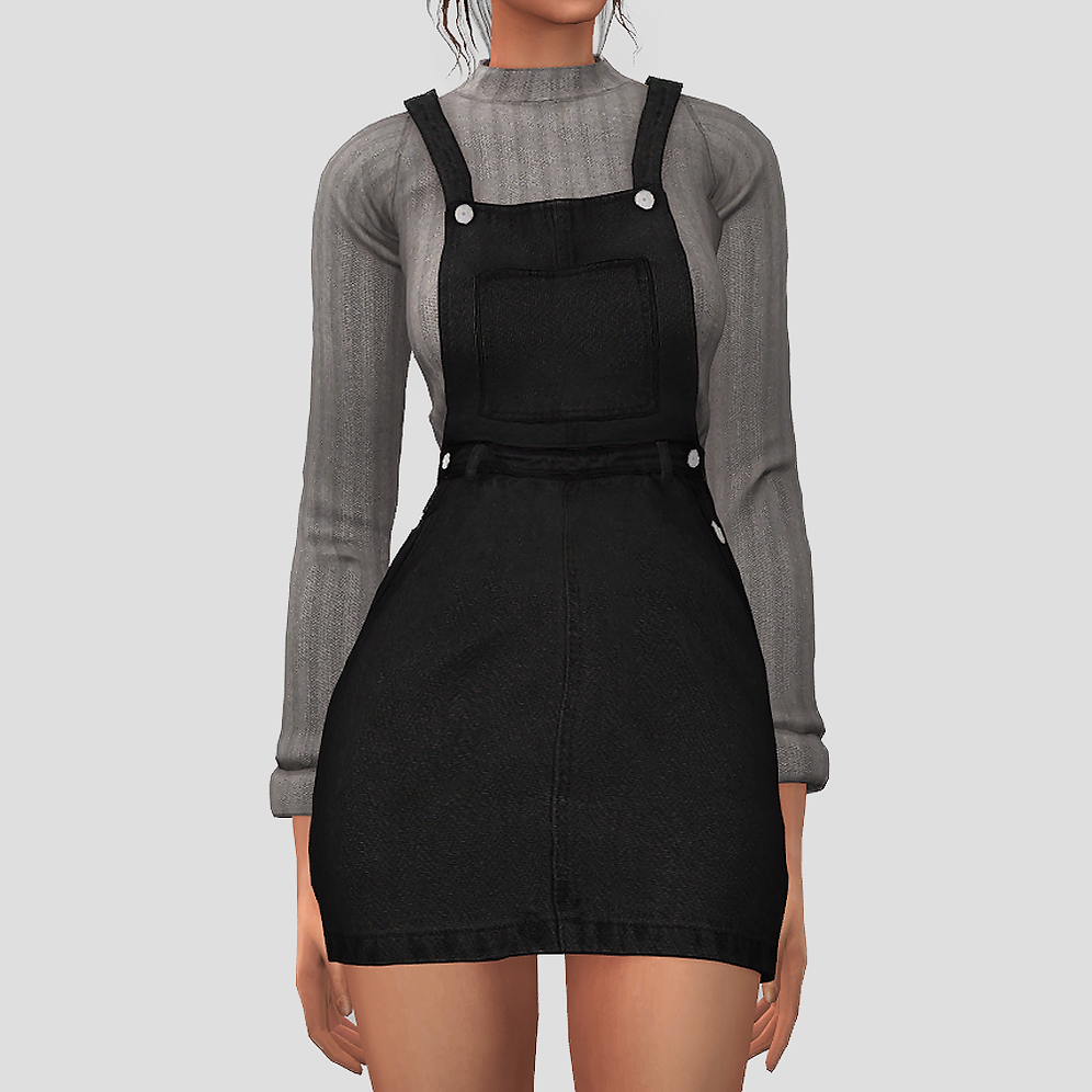 sweater overall dress
