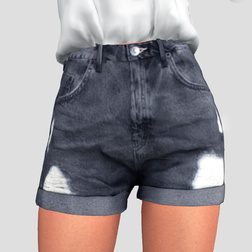 Beach denim shorts (Beach Collection) snailrow