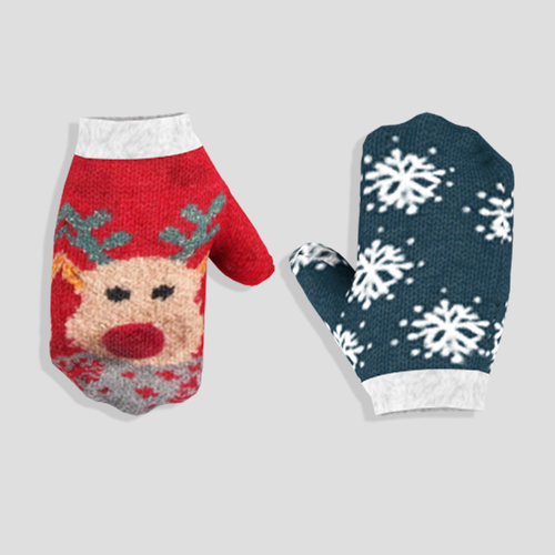 Christmas gloves (unisex) (Christmas Collection 2018) snailrow