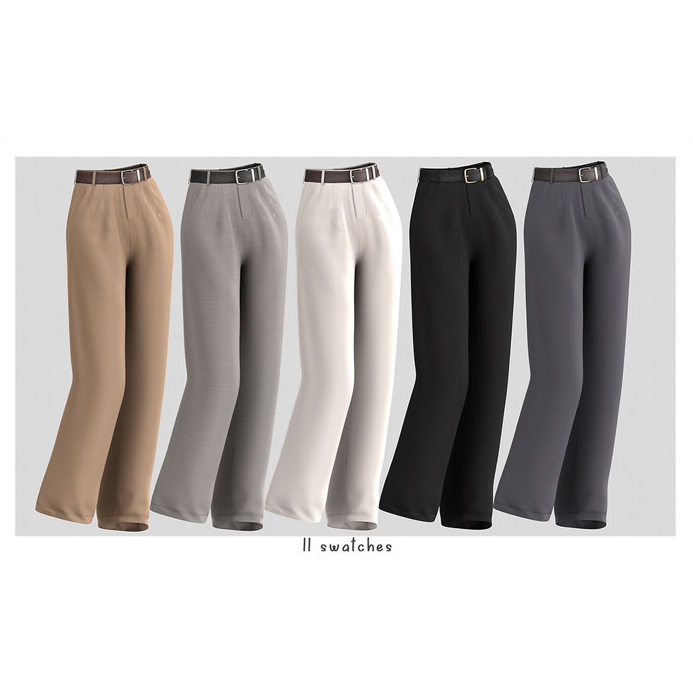 Miniature : Wide Leg Pants