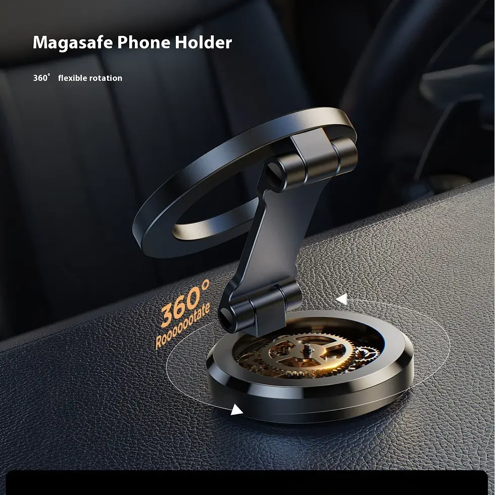 Thumbnail: MagSafe Car Mount - Foldable, 360-Degree with 20 Magnets