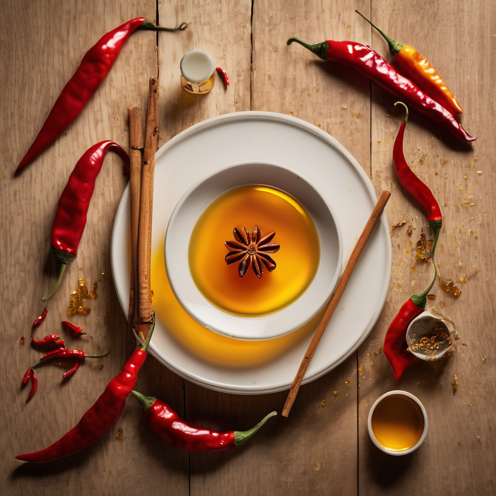 Arranged Food and Objects