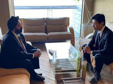 西村 康稔経済再生担当大臣の後援会イベントに参加 Invited to support event for Mr. Y. NISHIMURA, Minister of State for Econom