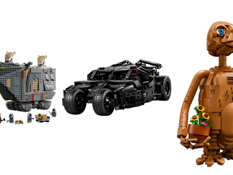 3 LEGO Sets Added to LendABrick After Member Requests: Sandcrawler, Batmobile Tumbler and E.T.