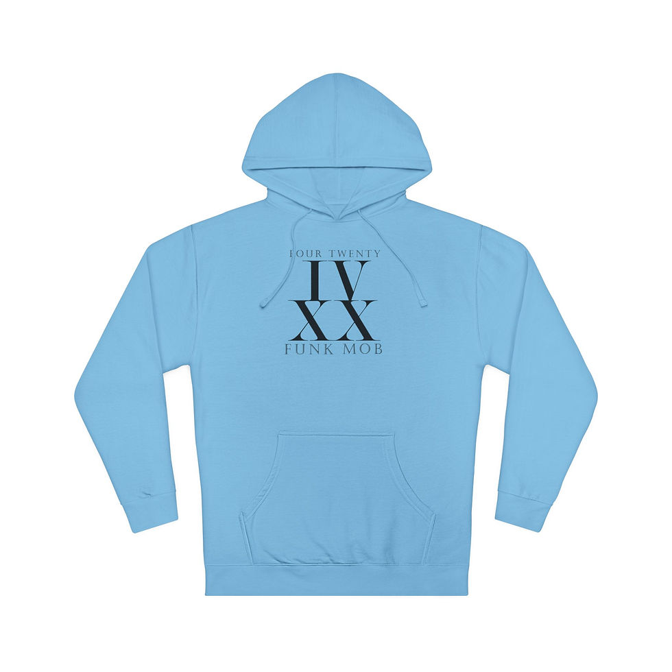 Thumbnail: 420 Funk Mob Roman Numerals Hooded Sweatshirt