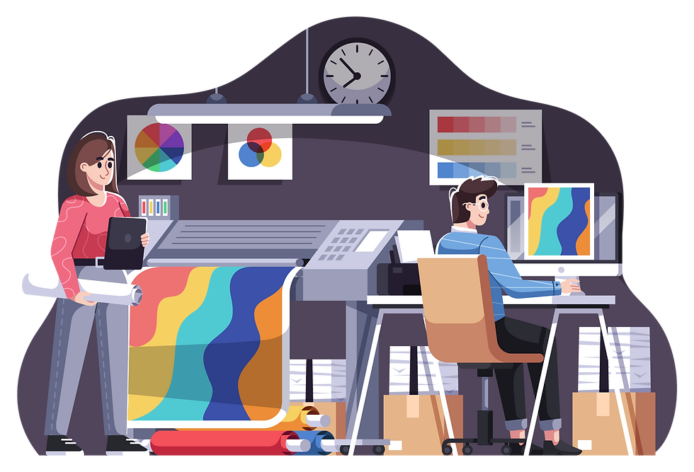 Illustration print center