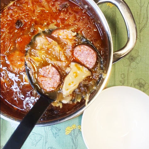 recept na najlepšiu kapustnicu