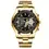 Thumbnail: YOLAKO Men's Round Wristwatch
