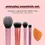 Thumbnail: real techniques makeup brush set with sponges - beauty station by rafia