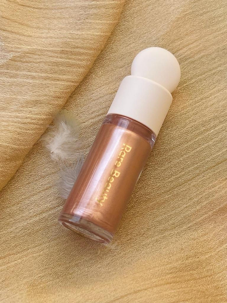 rare beauty positive light liquid luminizer - transcend (rose gold) shade