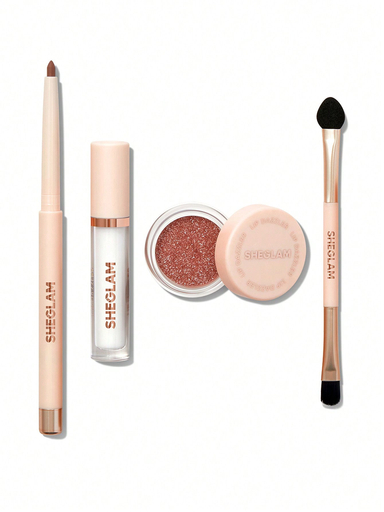 SHEGLAM - Lip Dazzler Glitter Kit-Center Stage