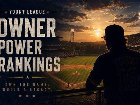 Season 63 Owner Power Rankings