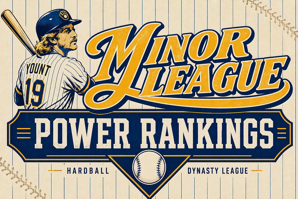 Season 63 Minor League Power Rankings