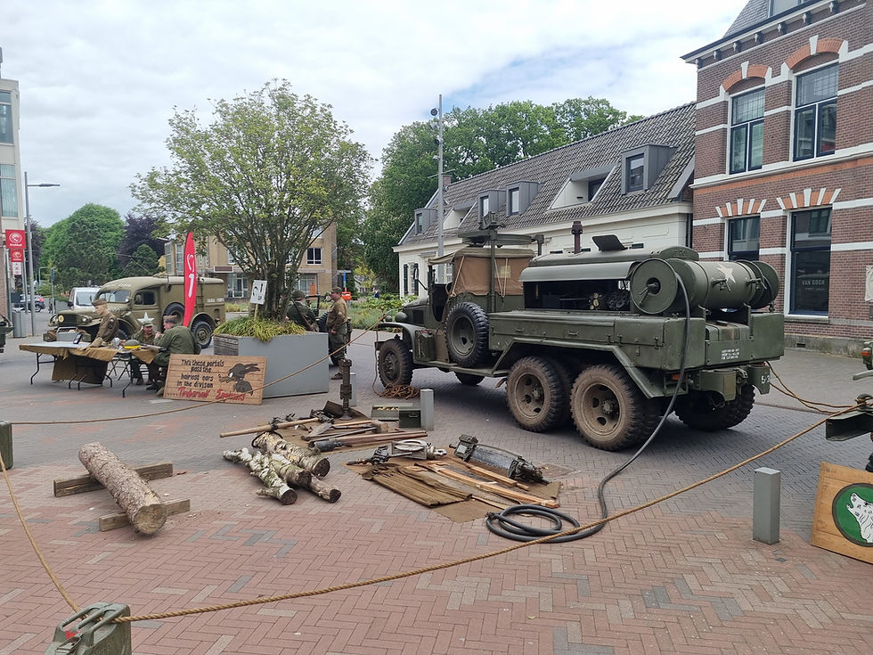 voertuigen 2e wereldoorlog Zevenberge Havendagen
