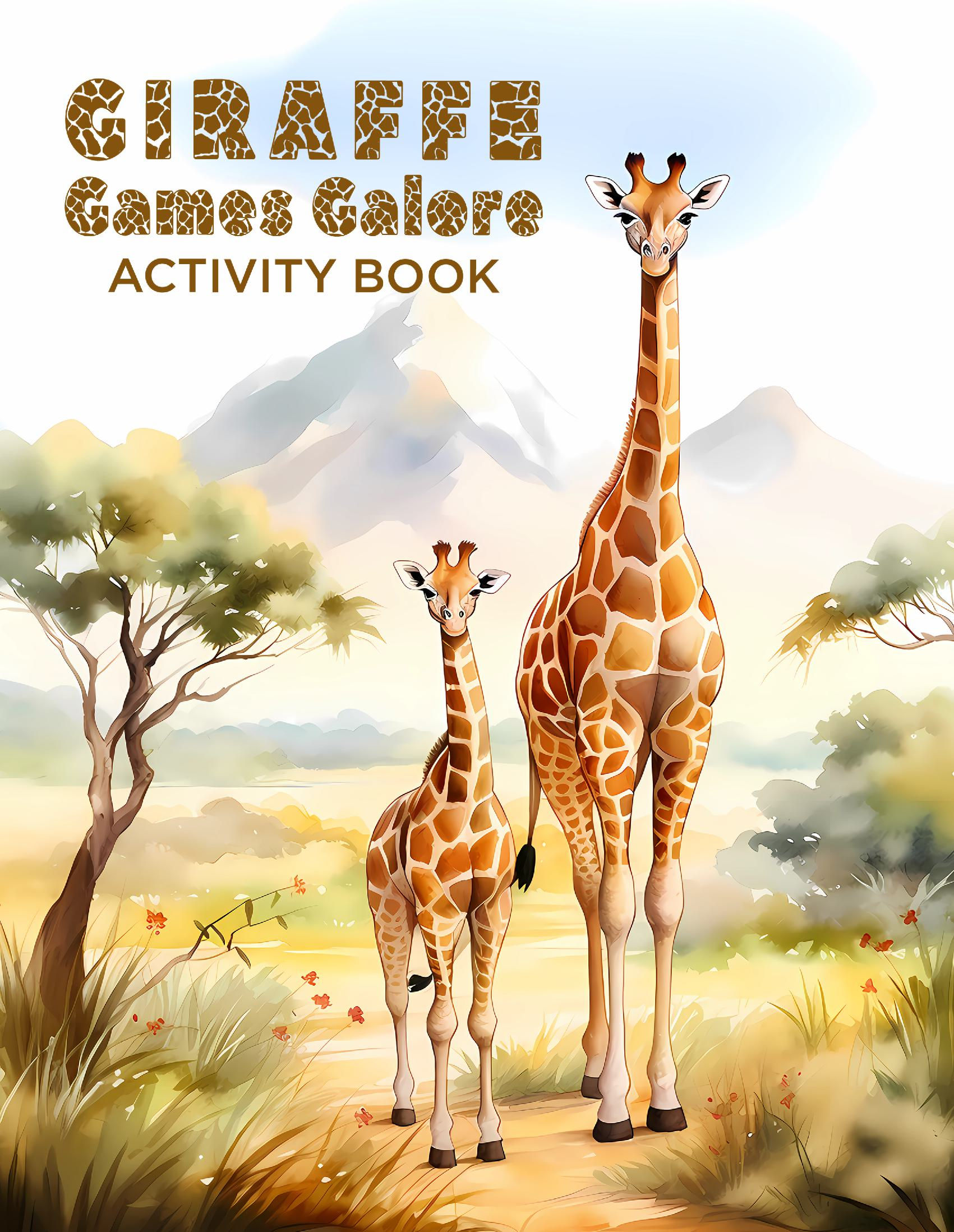 Giraffe Games Galore - Activity Book
