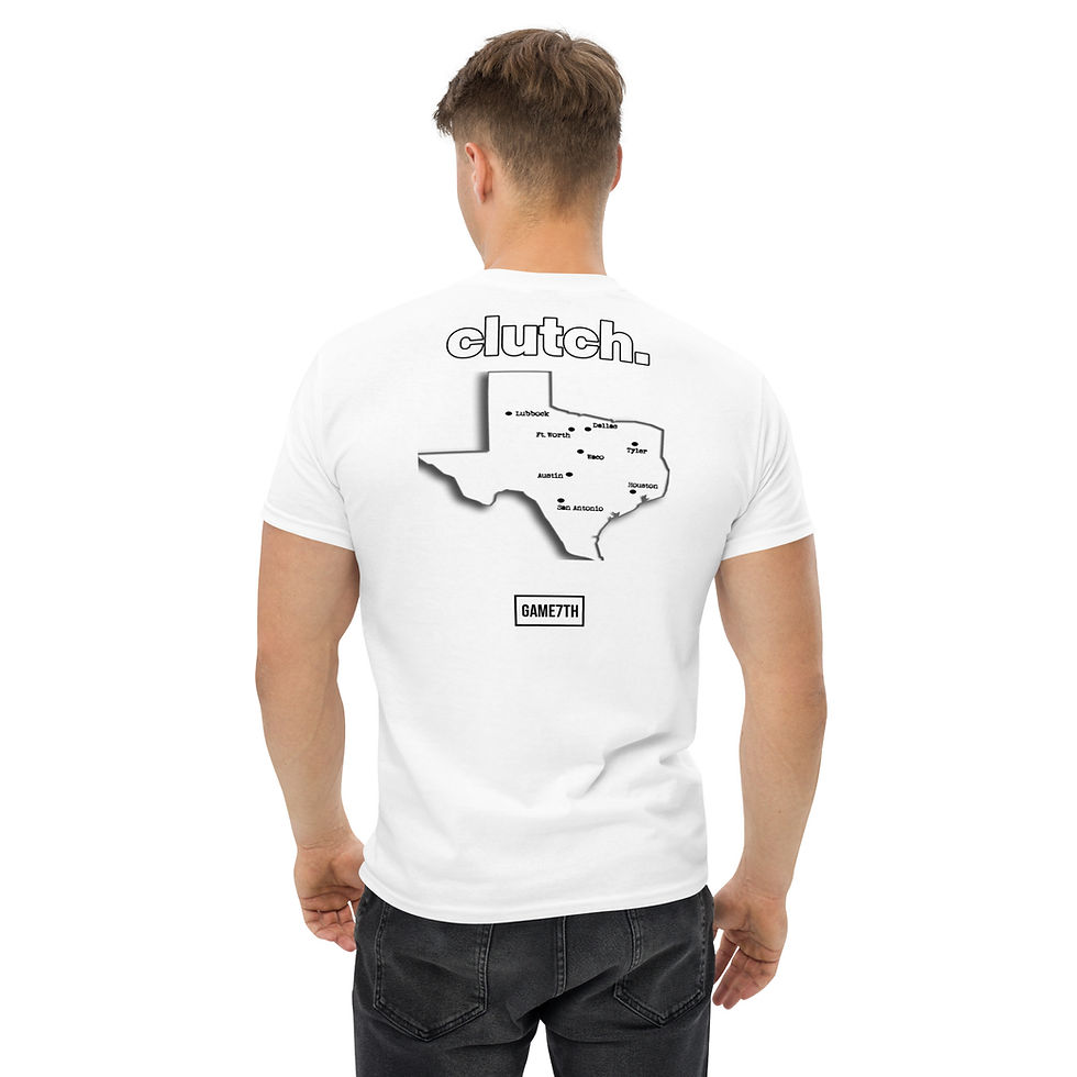 Thumbnail: GAME7th Original - Men's Traditional Tee (black lettering)