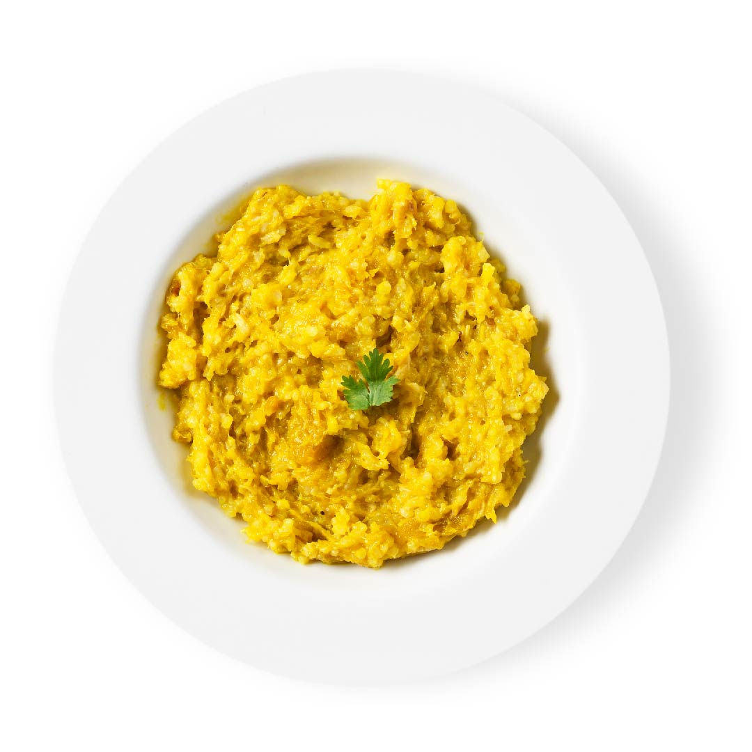 ข้าวตุ๋นฟักทอง ใส่ปลา