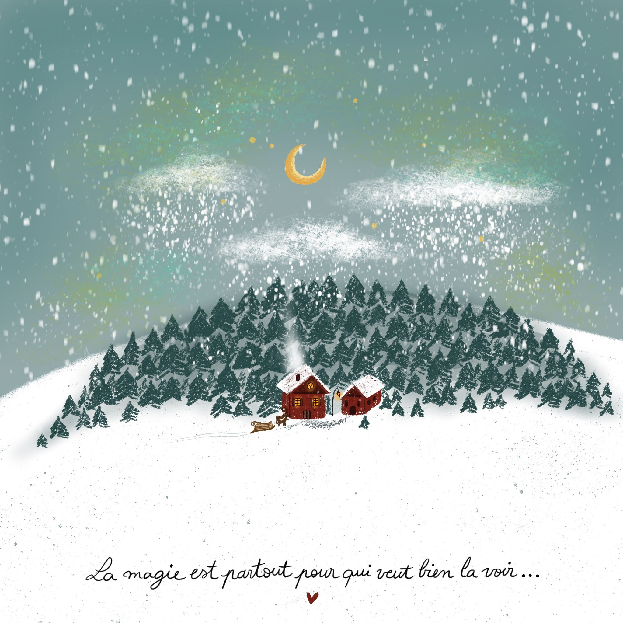 Carte la magie est partout 