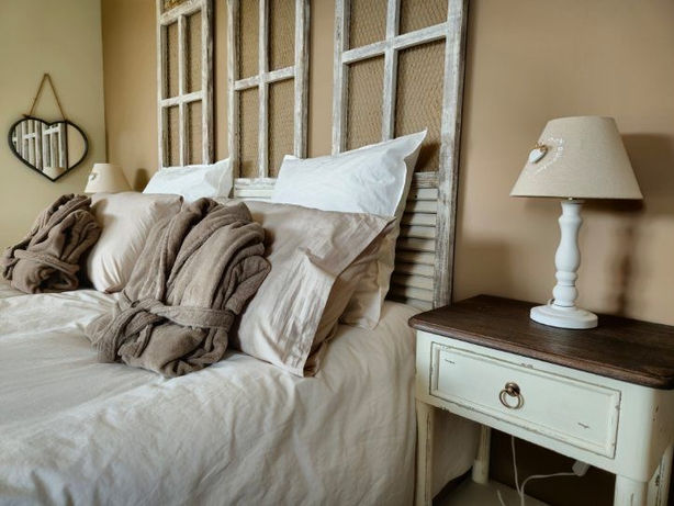 chambre cocooning gîte Les Vignes à l'Ombre de la Cheneraie