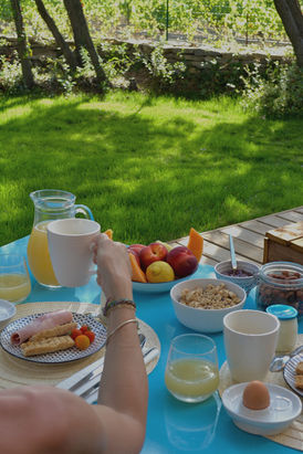Petit déjeuner gourmand fait maison