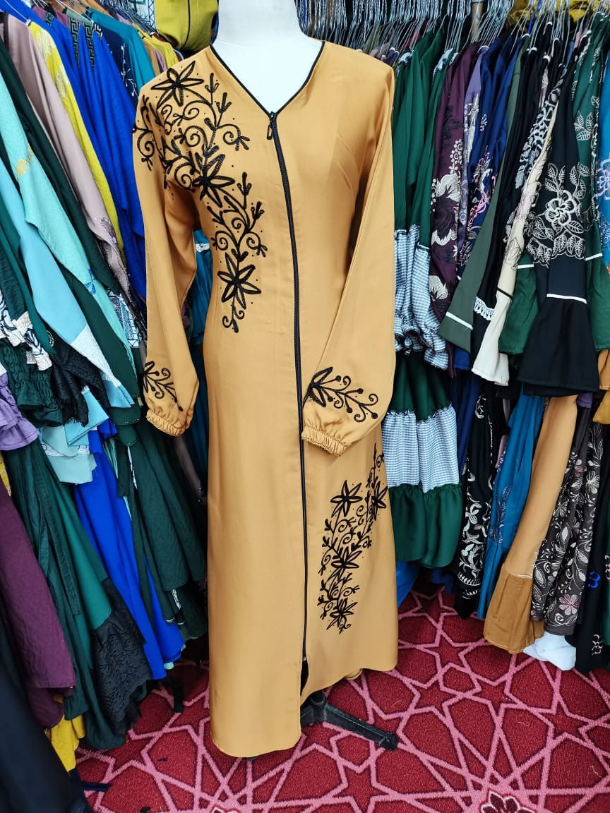Thumbnail: Modern abaya with Tarha