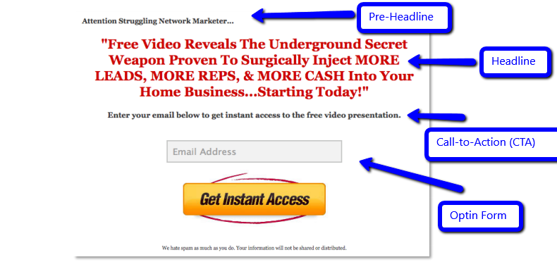The Anatomy of a Capture Page
