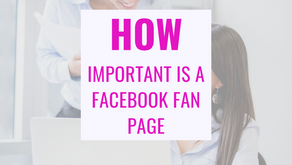 The Relevance of a Facebook Fan Page
