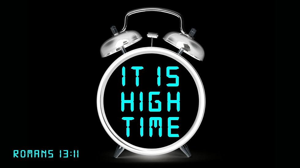 It Is High Time - Pastor Stacey Shiflett
