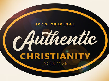 Authentic Christianity - Pastor Stacey Shiflett