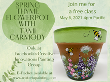 Spring Thyme Flowerpot Class
