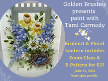 Birdnest & Floral Lantern Class