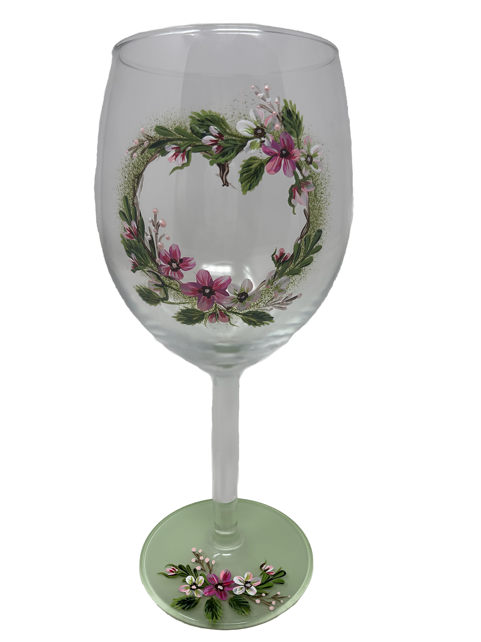Thumbnail: Sweet Valentine Wine Glasses & Vase Recorded Class & E-Packet