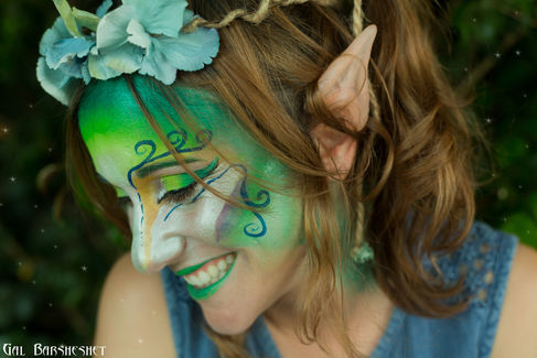 איפור שדונית לגן הבוטני הוד השרון