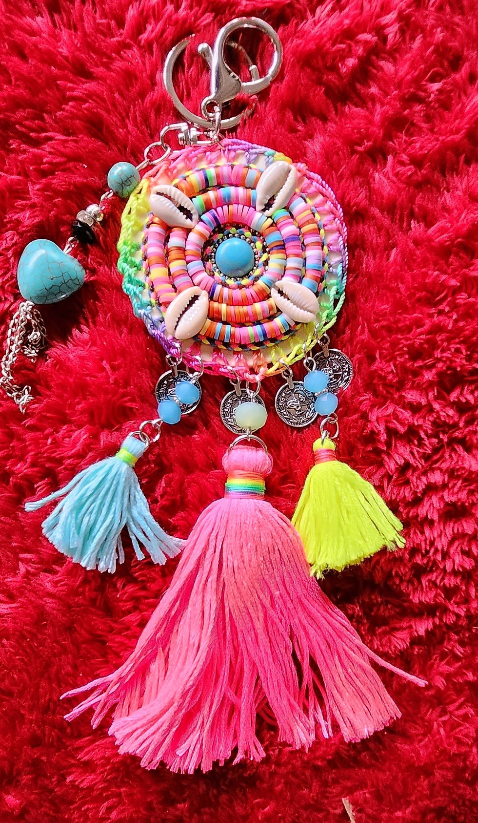 flat close up of charm