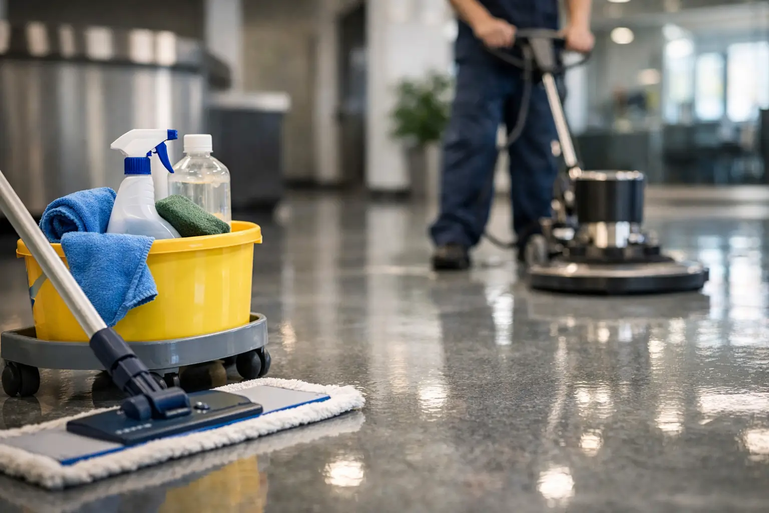 How to Maintain Epoxy Floors Without Dulling Them